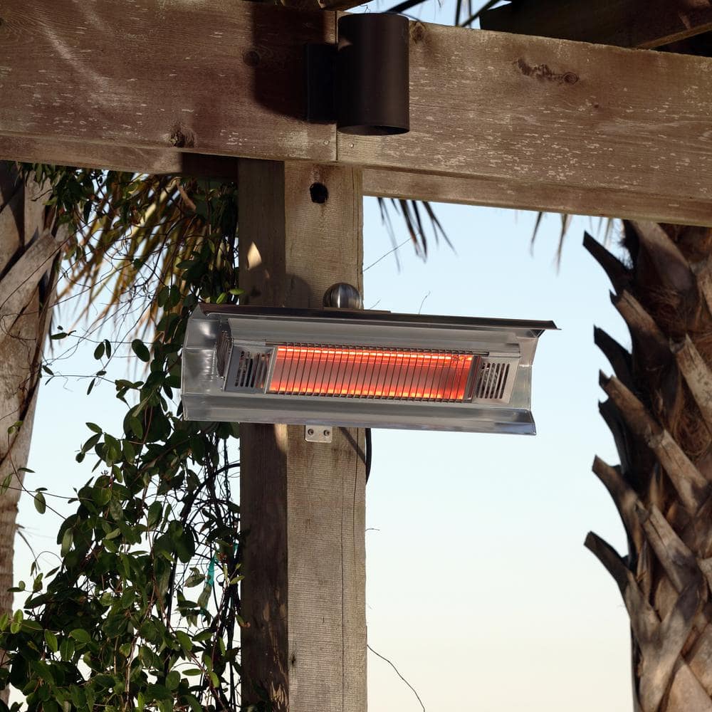 Stainless Steel Wall Mounted Infrared Electric Patio Heater