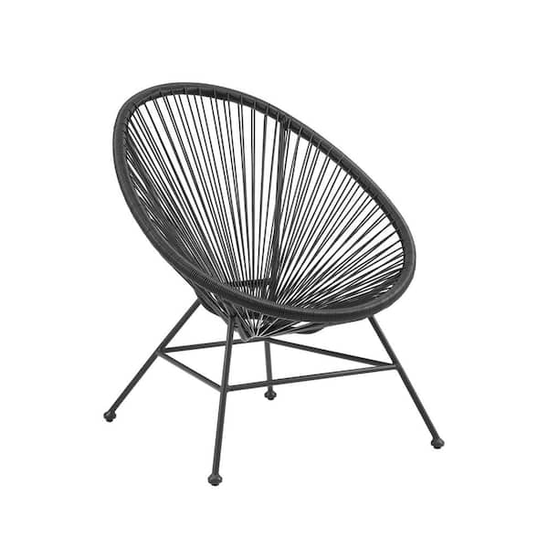 Linon Home Decor Maisie Black Single Chair