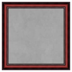 Rubino Cherry Scoop 19 in. x 19 in Framed Magnetic Board