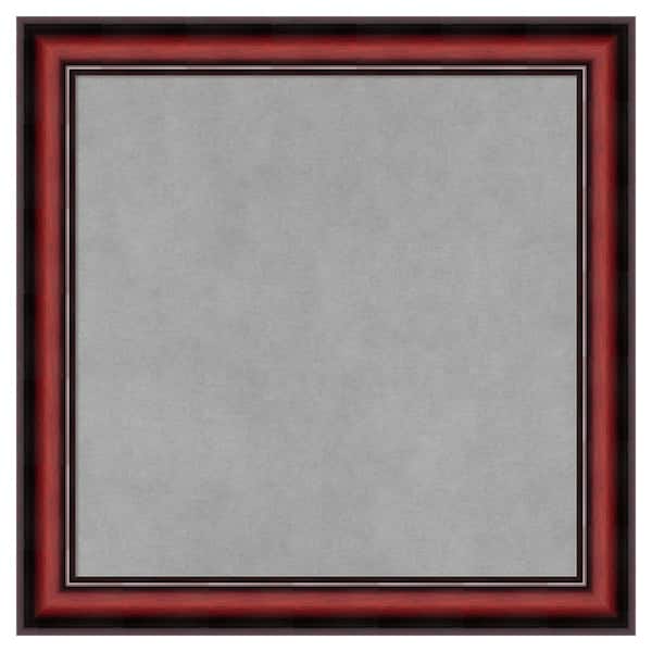 Amanti Art Rubino Cherry Scoop 19 in. x 19 in. Framed Magnetic Board