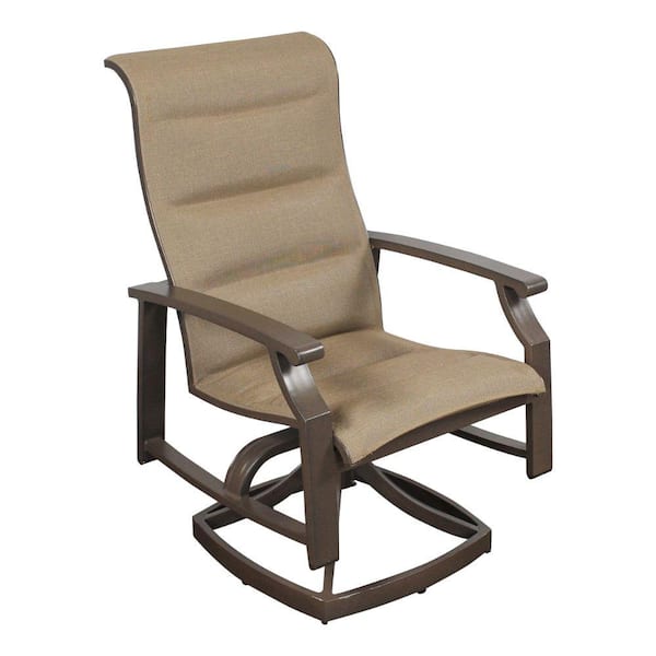 Courtyard Casual Madison 2 Padded-Sling Swivel Dining Chairs