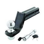Class 3 5000 lb. "X" Mount Security Kit with 2 in. Ball, 5/8 in. Locking Pin, 3-1/4 in. Drop x 2 in. Rise Ball Mount