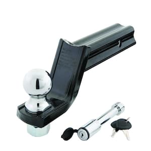 Class 3 5000 lb. ''X'' Mount Security Kit with 2 in. Ball, 5/8 in. Locking Pin, 3-1/4 in. Drop x 2 in. Rise Ball Mount