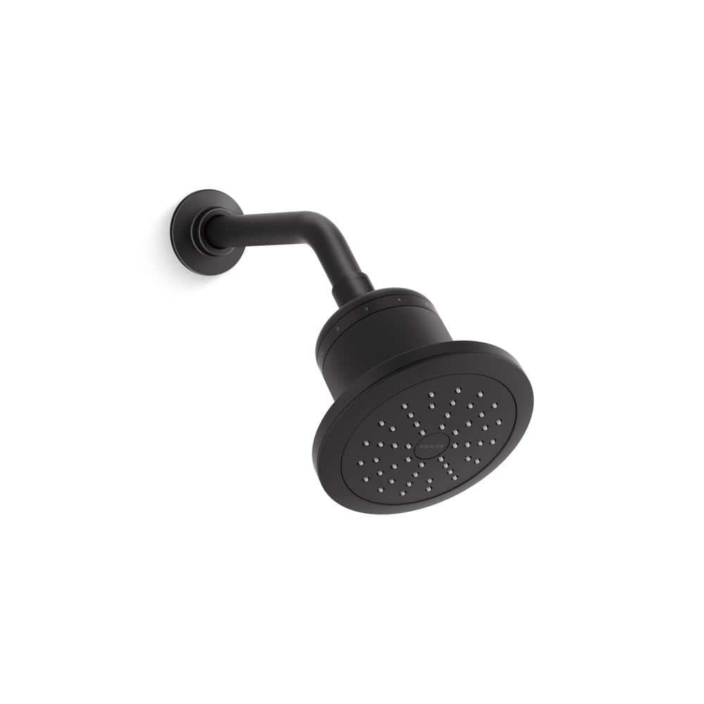 Kohler Cinq 1 Spray Patterns With 175 Gpm 55 In Wall Mount Fixed Shower Head With Filter In 8518