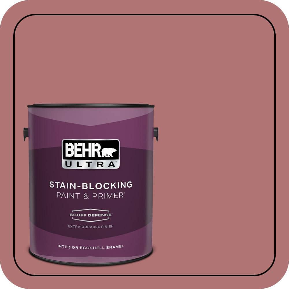 1 gal. #S140-5 Red Gerbera Extra Durable Eggshell Enamel Interior Paint & Primer price history on PriceWatchPro
