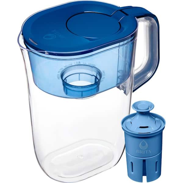  Brita Everyday Water Filter Pitcher, BPA-Free Water Pitcher,  Replaces 1,800 Plastic Water Bottles a Year, Lasts Two Months or 40  Gallons, Includes 1 Filter, Kitchen Accessories, Large - 10-Cup: Home &  Kitchen