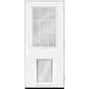 Steves & Sons 32 In. X 80 In. Reliant Series Clear 9 Lite LHOS White ...