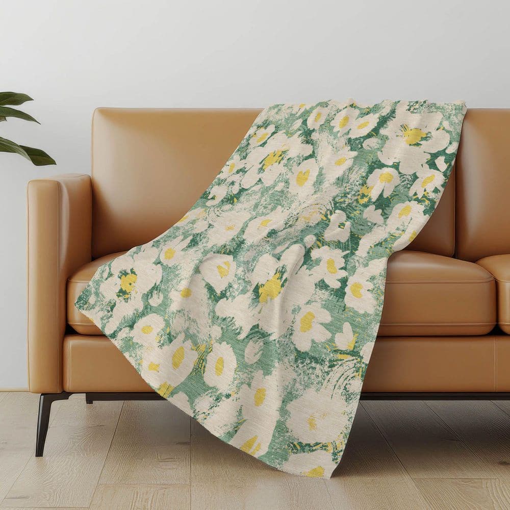 Premium Machine Washable ASB538 Green 50 in. x 70 in. Sherpa Throw Blanket price history on PriceWatchPro
