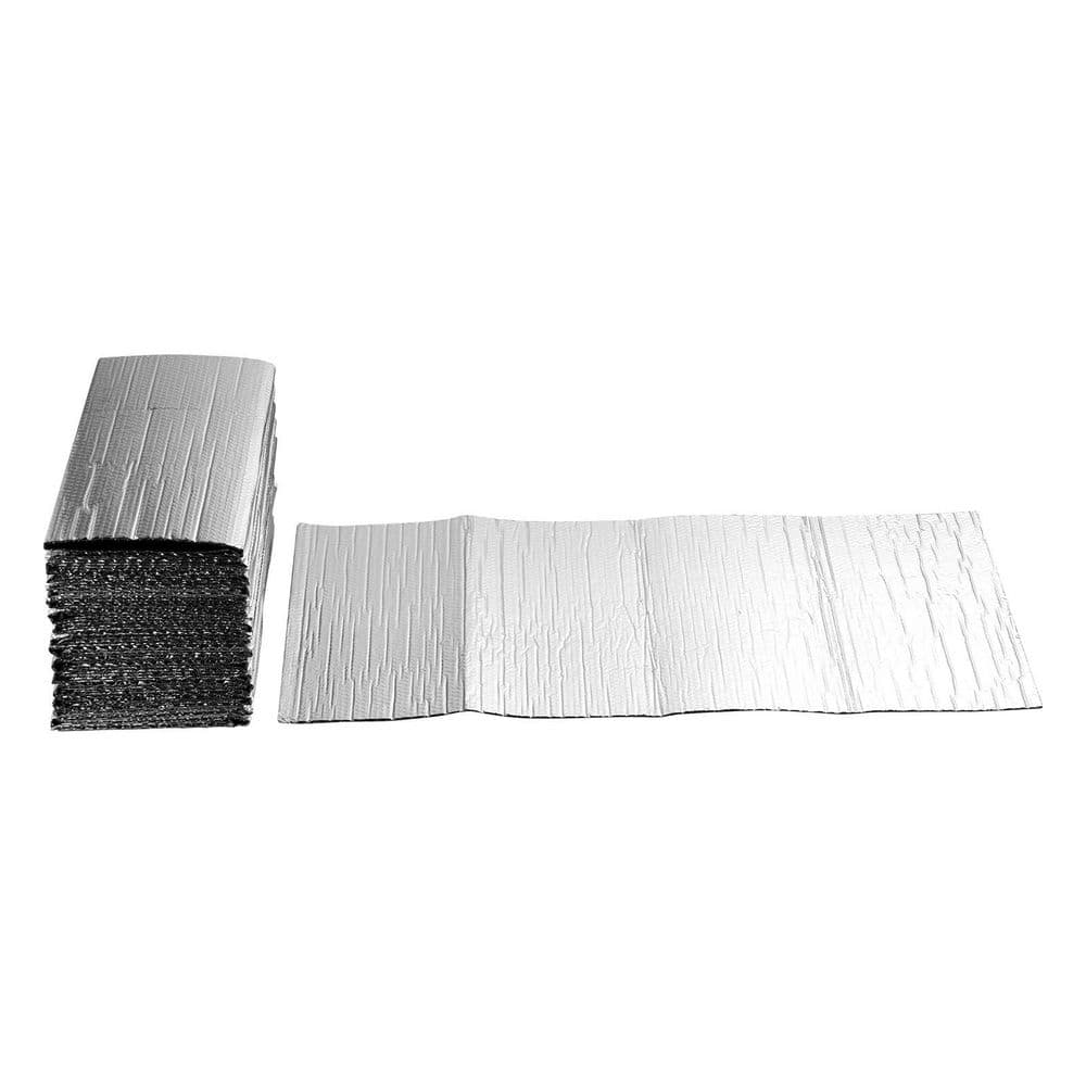 16PCS Reflective Insulation Sheets, 6mm 24 in. x 4 ft., Dual-Sided Aluminum Foil Radiant Barrier with Air Bubble Core price history on PriceWatchPro
