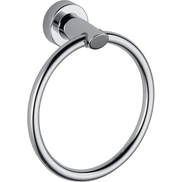 Delta Compel Towel Ring in Chrome