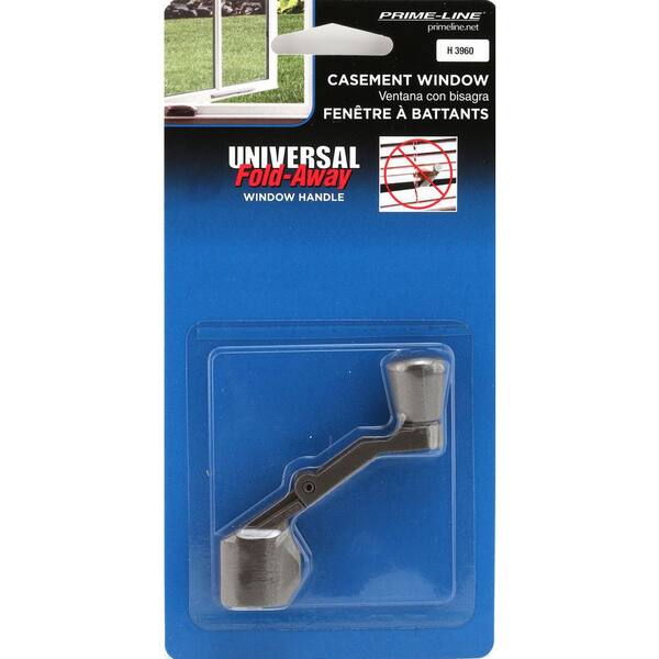 Prime-Line Casement Folding Crank Handle, 2-3/4 in W, Die Cast