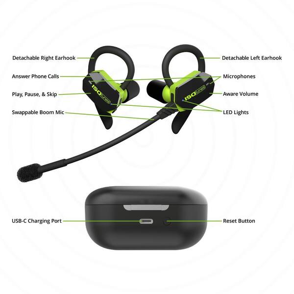 ISOtunes Ultracomm Aware True Wireless Bluetooth Hearing