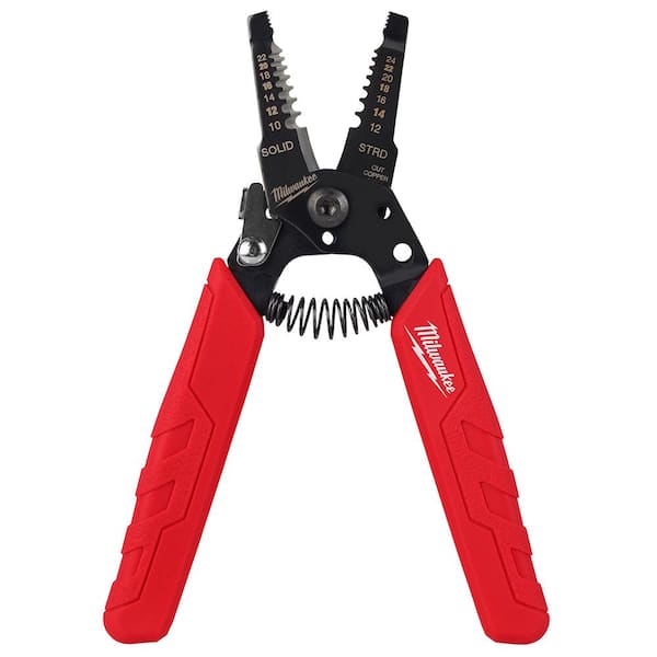 Milwaukee 10-18 AWG Wire Stripper / Cutter with Comfort Grip 48-22-3050 -  The Home Depot