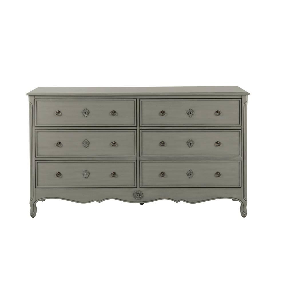 Home Decorators Collection Keys 6Drawer Dresser in Grey9808600270
