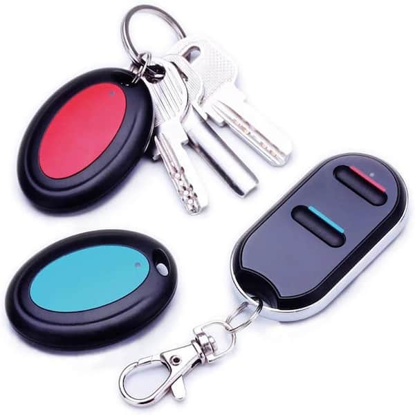 EKIEUDL VODESON Key Finder Locator with 80dB RF Locator Device for Elderly No Smartphone Needed Keychain Tracker Wallet Finder