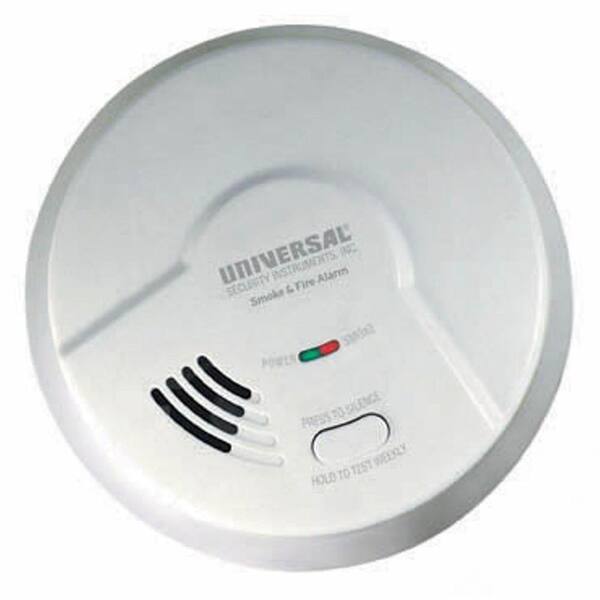Universal Security Instruments Battery Operated Photoelectric MP308 Smoke Alarm