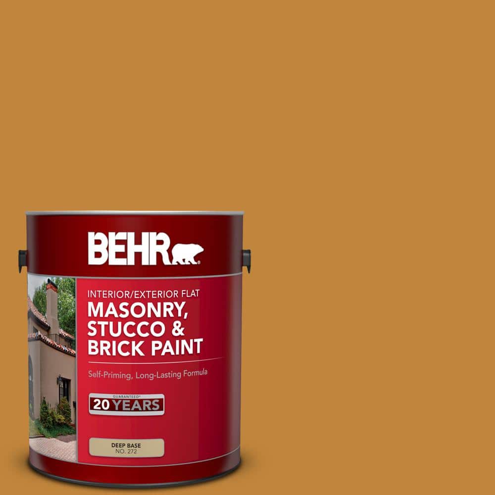 1 gal. #M260-7 Back To School Flat Masonry, Stucco and Brick Interior/Exter