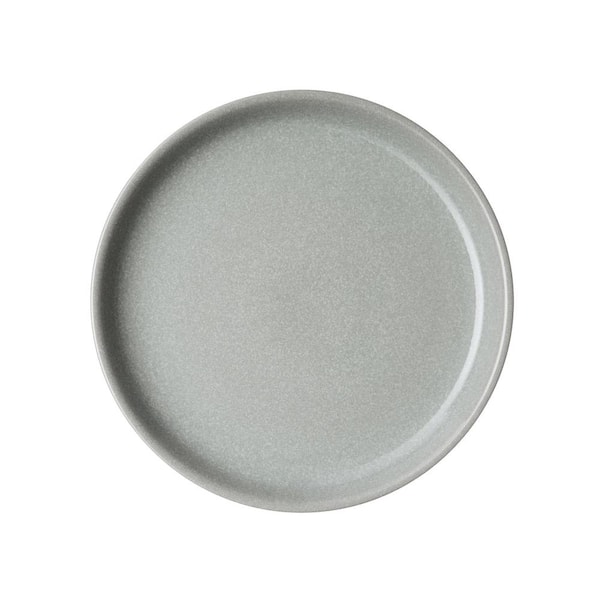 Denby Elements Light Grey Coupe Medium Plate