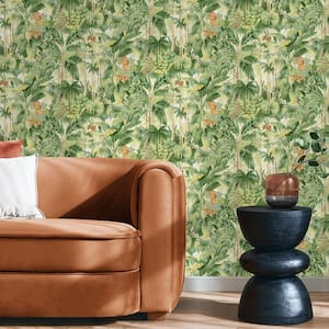 Nature Lover Aloe Tropical Vinyl Peel and Stick Wallpaper Roll (Covers 30.75 sq. ft.)