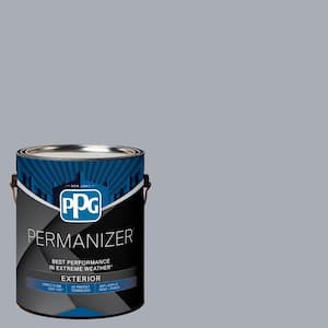 1 gal. PPG0993-3 Gosling Gray Semi-Gloss Exterior Paint