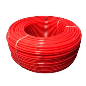3/4 in. x 1000 ft. PEX-B Tubing Oxygen Barrier Radiant Heating Pipe in Red