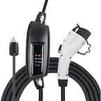 LECTRON 240-Volt 16 Amp Level 2 EV Charger with 21 ft Extension