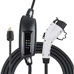 240-Volt 16 Amp Level 2 EV Charger with 21 ft Extension Cord J1772 Cable and NEMA 6-20 Plug Electric Vehicle Charger