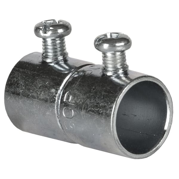 RACO 1/2 in. EMT Set-Screw Coupling, 50-Pack