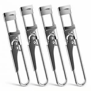 Adjustable Stainless Steel Jar Opener and Bottle Opener with Non-Slip Grip for Seniors, Easy Twist, 3 Pack