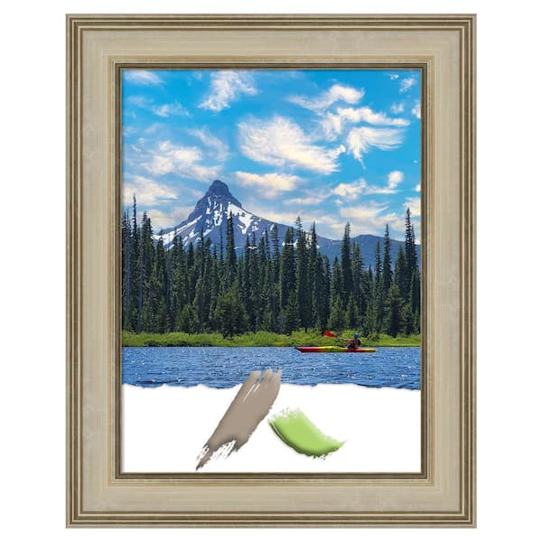 Amanti Art Colonial Light Gold Picture Frame Opening Size 18 x 24 in.