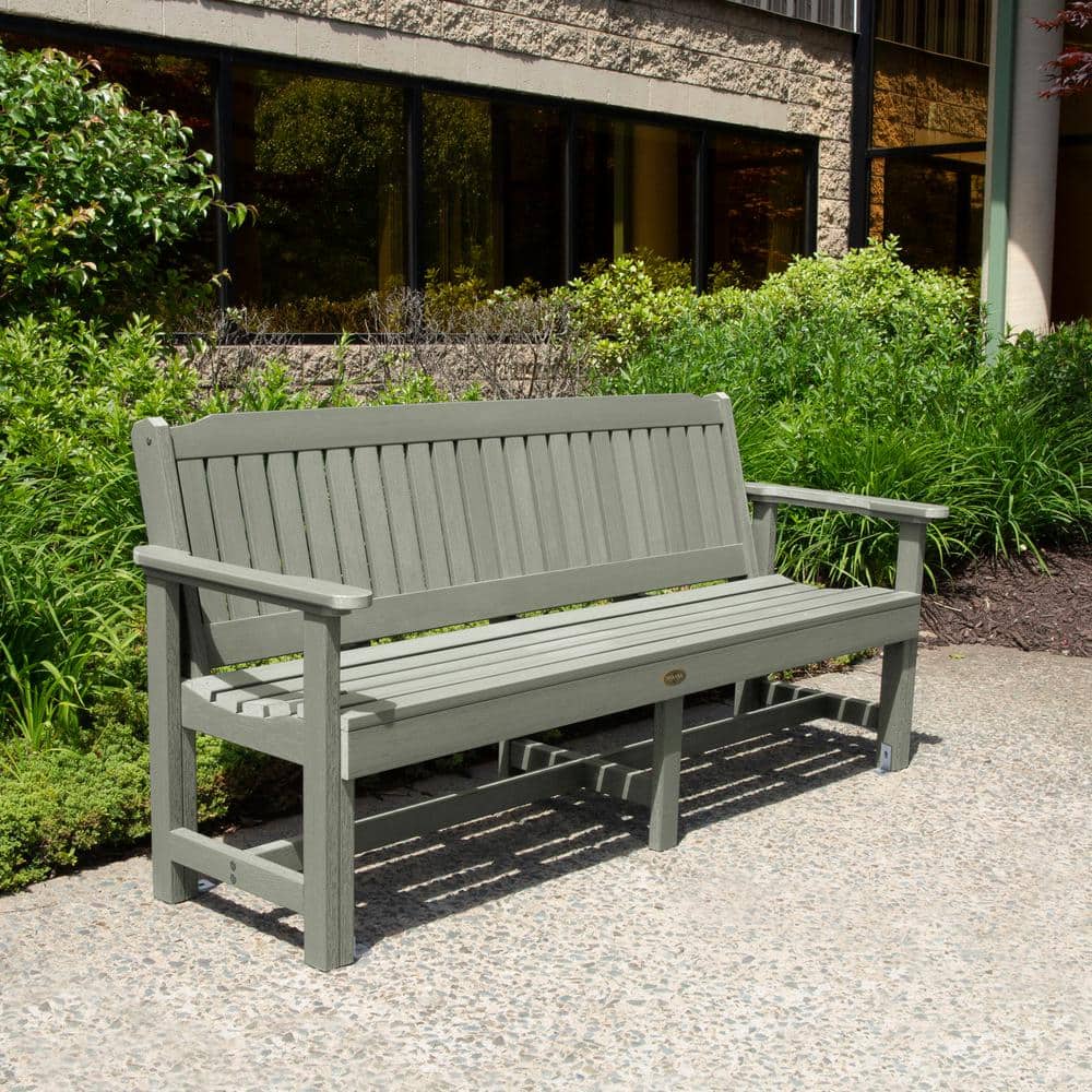 Eucalyptus 6ft Gray Commercial Grade Garden Bench