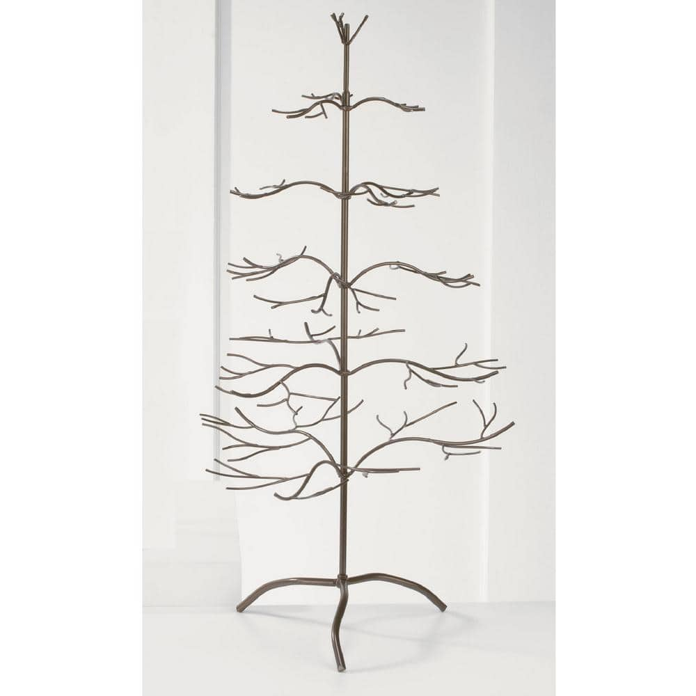 TRIPAR INTERNATIONAL, INC. 36 in. Bronze Metal Ornament Tree with ...