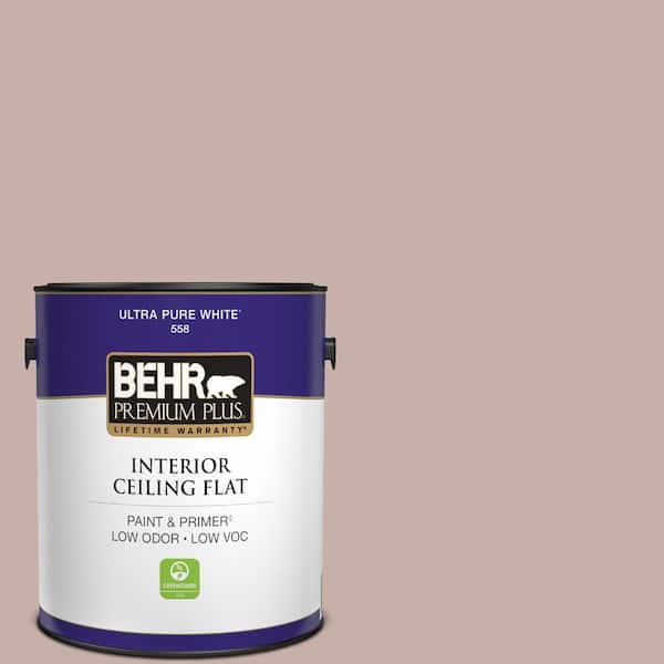 BEHR PREMIUM PLUS 1 gal. #N160-3 Vintage Charm Ceiling Flat Interior Paint
