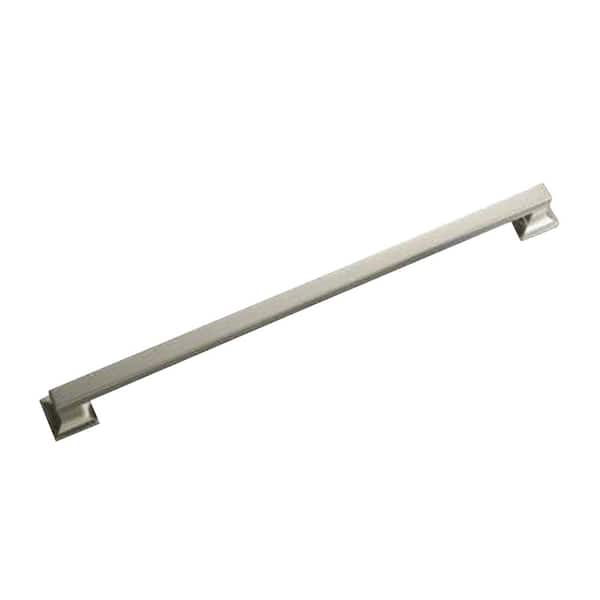 HICKORY HARDWARE Studio Collection 18 in. Center-to-Center Satin-Nickel Pull