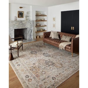 Monroe Beige/Multi 9 ft. 3 in. x 13 ft. Traditional Area Rug