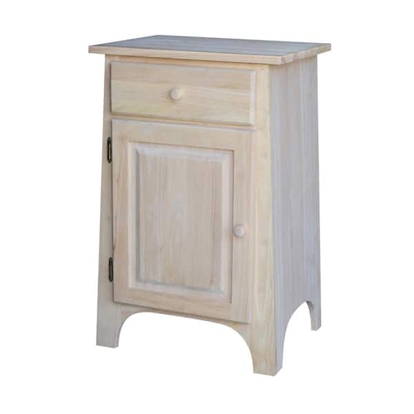International Concepts Unfinished Accent Storage Cabinet