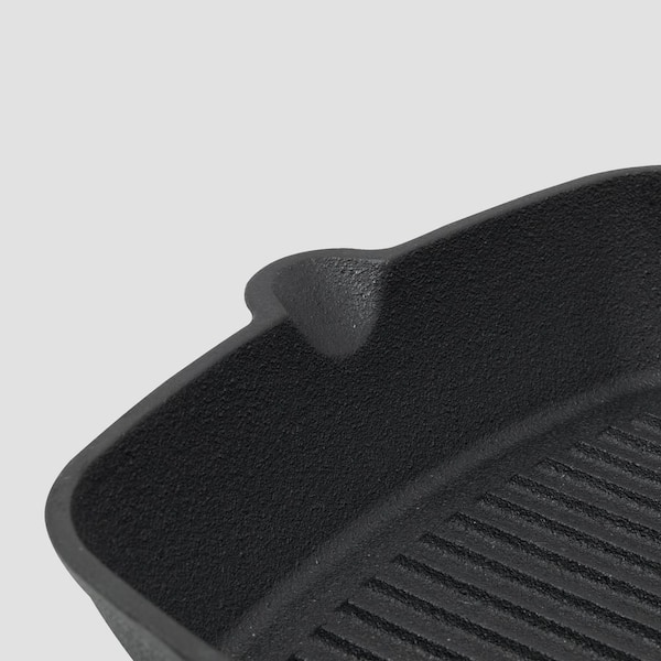 Outset Cast Iron Grill Pan with Ridges 76556