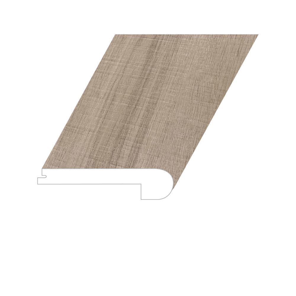 Zephyr Iris Desert 1 in. Thick x 4.5 in. W x 94.5 in. L SPC Vinyl Flush Sta