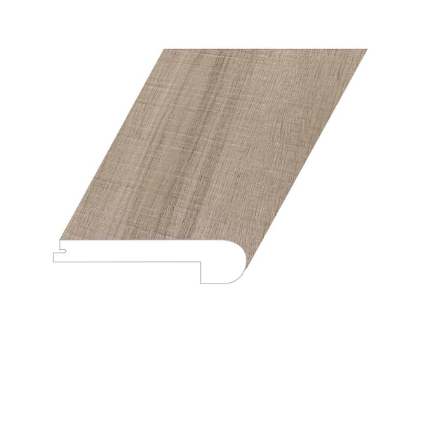 null Zephyr Iris Desert 1 in. Thick x 4.5 in. W x 94.5 in. L SPC Vinyl Flush Stair Nose Molding