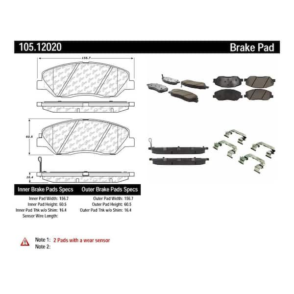 Centric Parts Disc Brake Pad Set