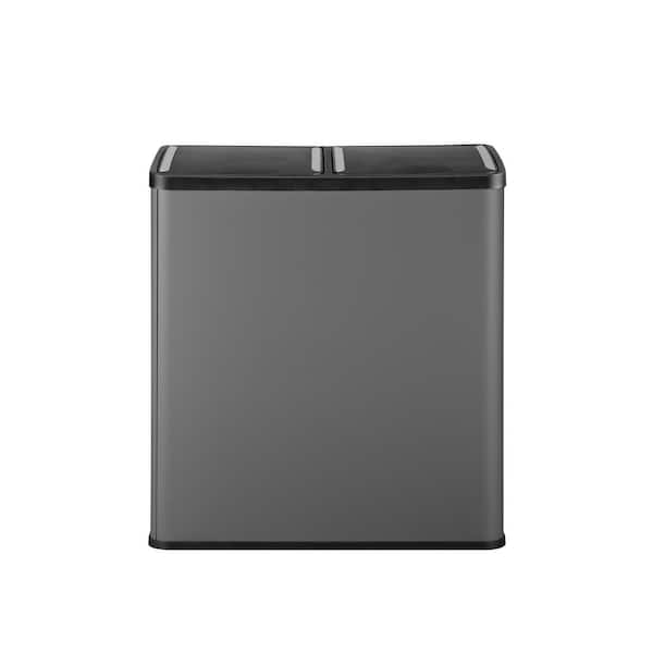 Step N' Sort 18.5 Gal. Large Capacity Dual Trash and Recycling Bin