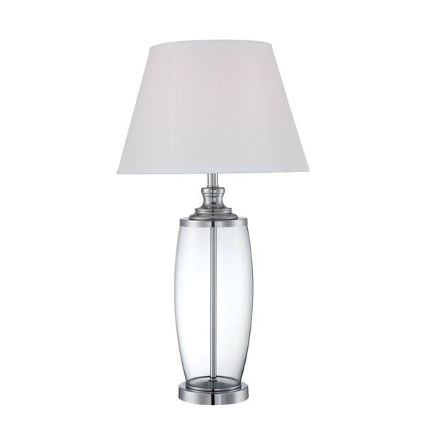 Illumine Designer Collection 32.75 in. Steel Incandescent Table Lamp