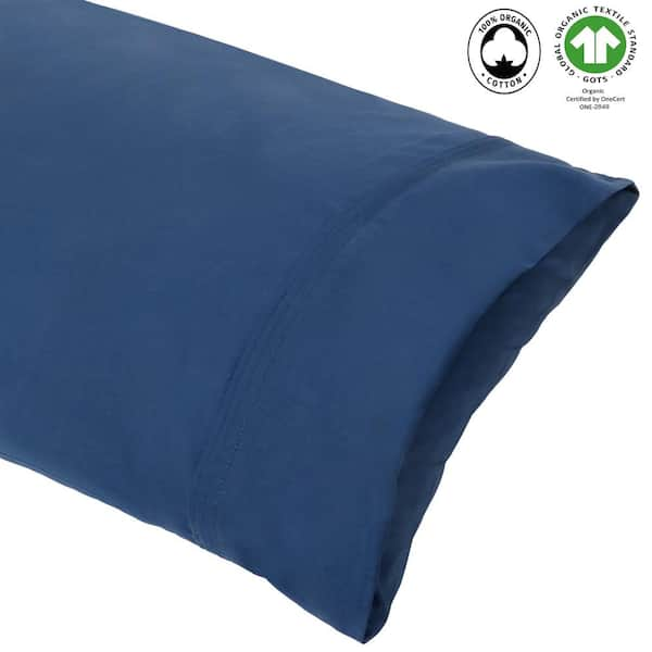 Navy blue deals pillow cases