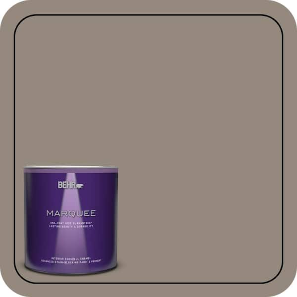 BEHR MARQUEE 1 qt. #MQ2-57 Art District One-Coat Hide Eggshell Enamel Interior Paint & Primer