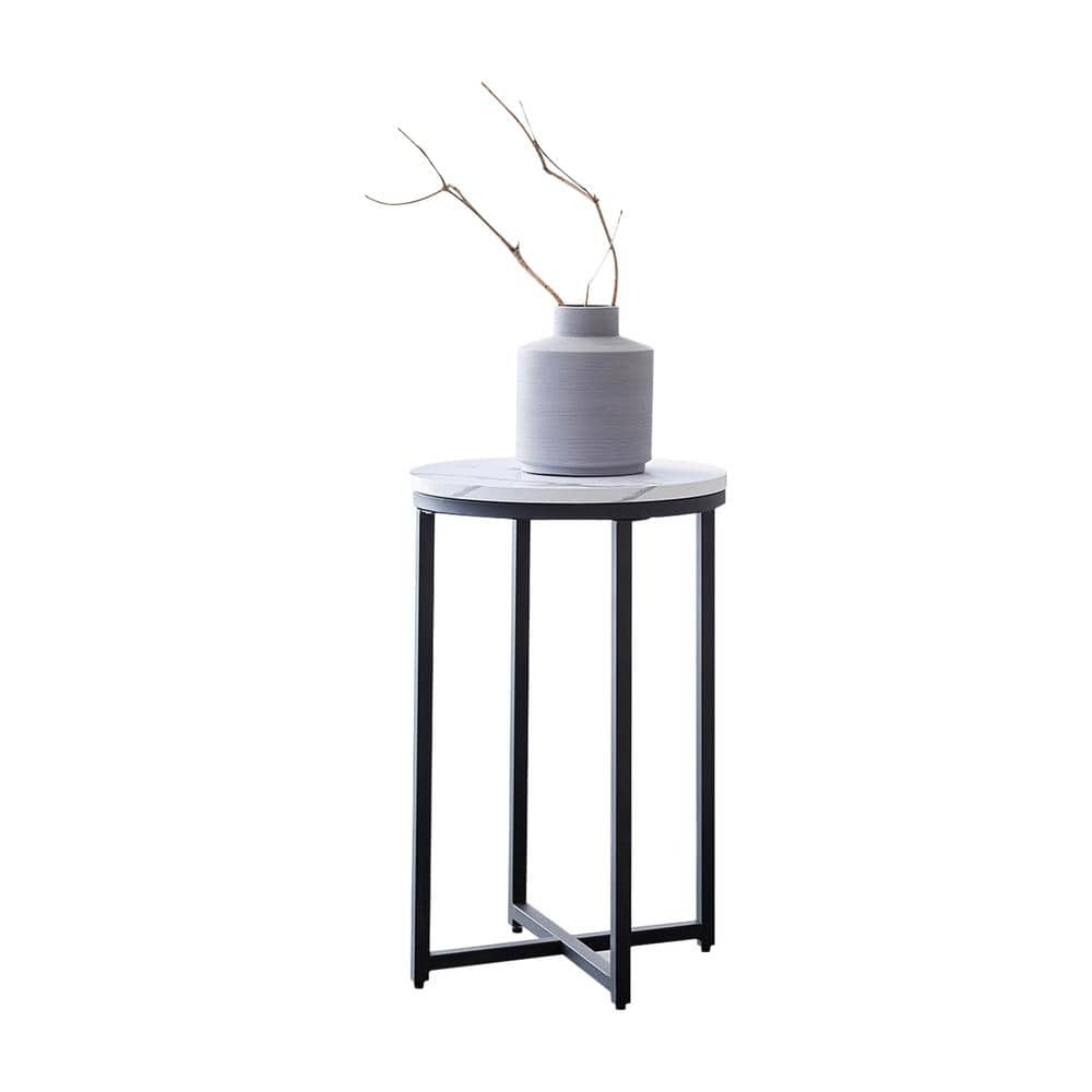Tatayosi Outdoor Round Small End Table Side Table Coffee Table P-DJ ...