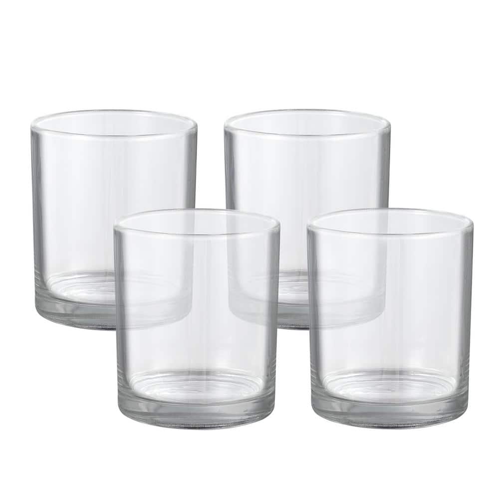 4PK - Votive Candle Holder - Wedding Parties Holiday Home Decor Clear 3-3/8