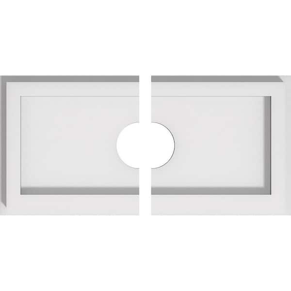 Ekena Millwork 1 in. x 12 in. x 6 in PVC Medallion Moulding
