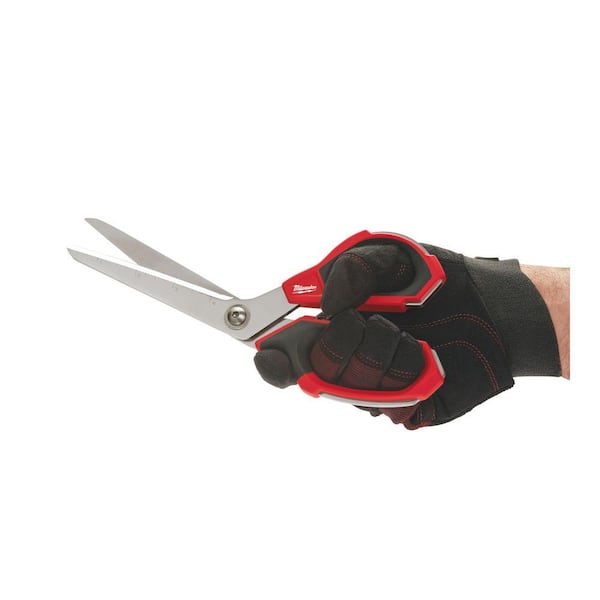 Milwaukee - Jobsite 4.5 in. Micro-Serrated Blade Offset Scissors