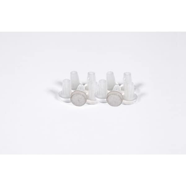 0.25 in. W x 0.5 in. D x 0.25 in. H Cabinet Door Mount Kit Accessory