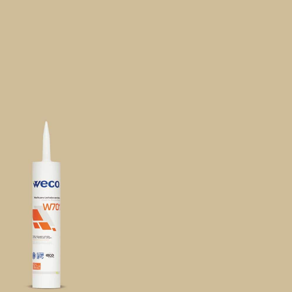 WECO W701 Sanded Caulk and Grout Champagne 10.5 oz. WE1279011 The